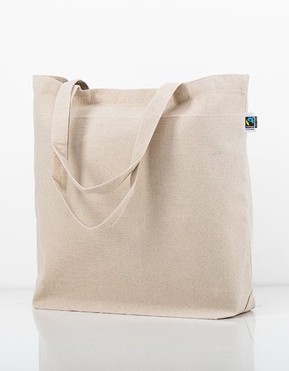 Fairtrade Cotton Canvas Bag in Natural, Größe 46 x 40 cm