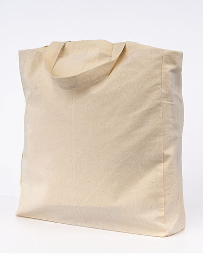 Cotton Bag Side Fold Short Handles