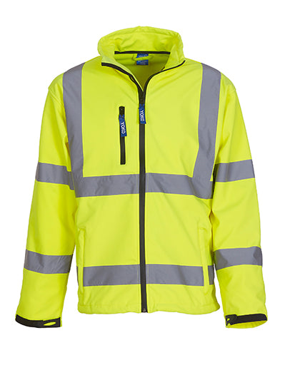Hi-Vis 2 Bands & Braces Softshell Jacket
