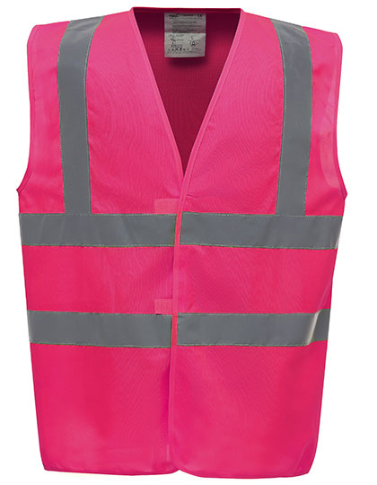 Hi-Vis 2 Bands & Braces Waistcoat