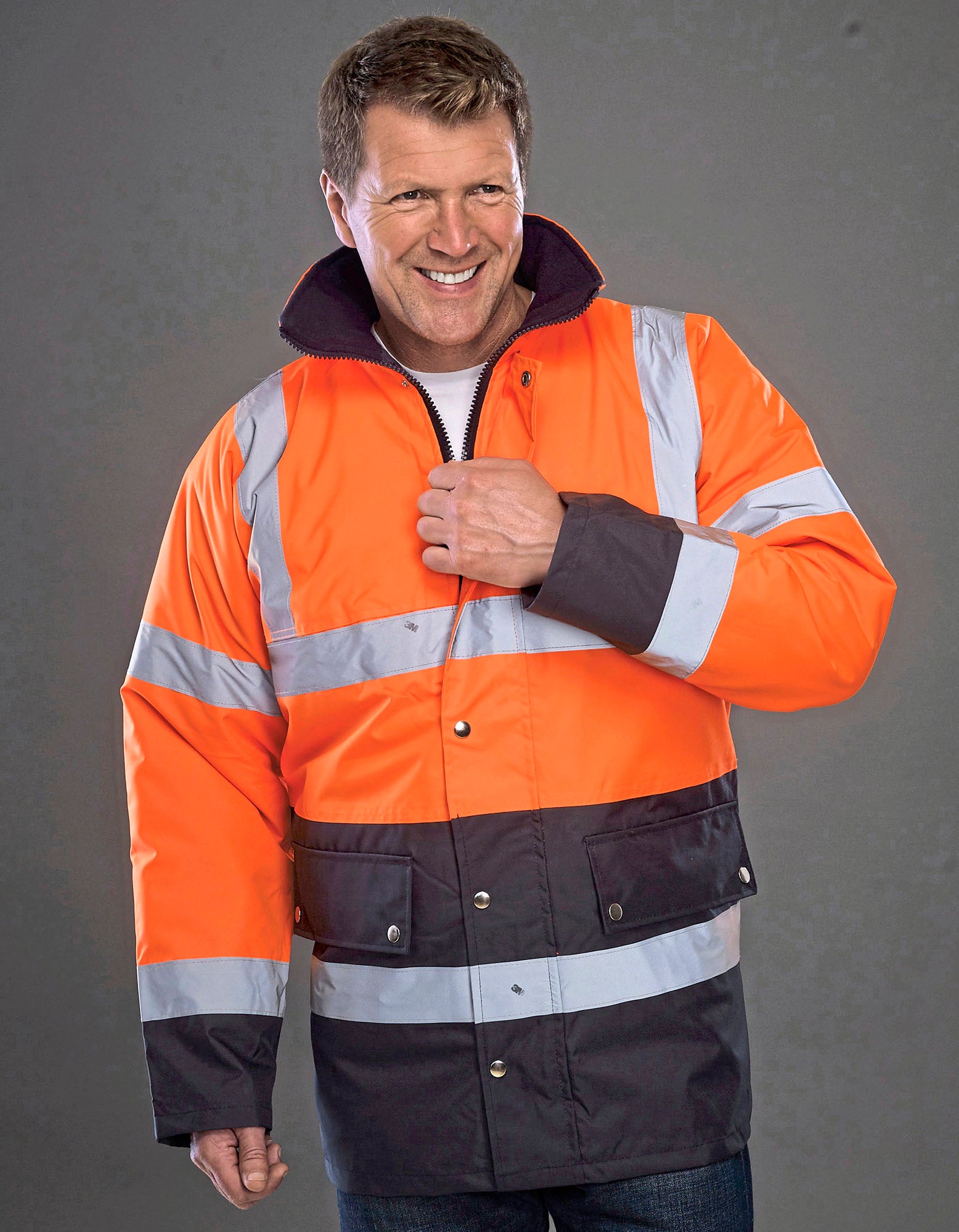 Hi-Vis Two-Tone Motorway Jacket