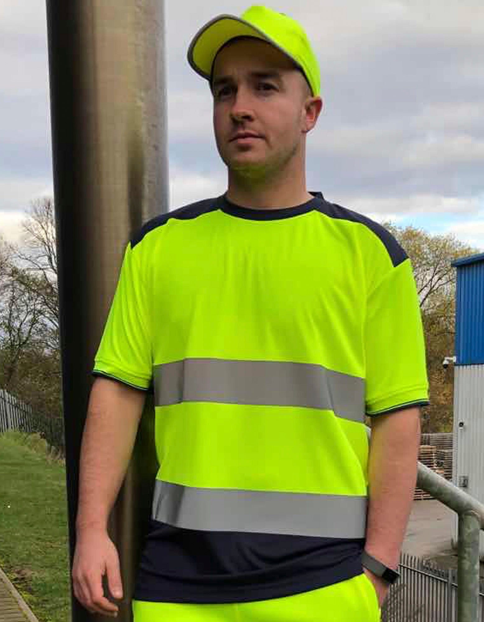 Hi-Vis Two-Tone T-Shirt