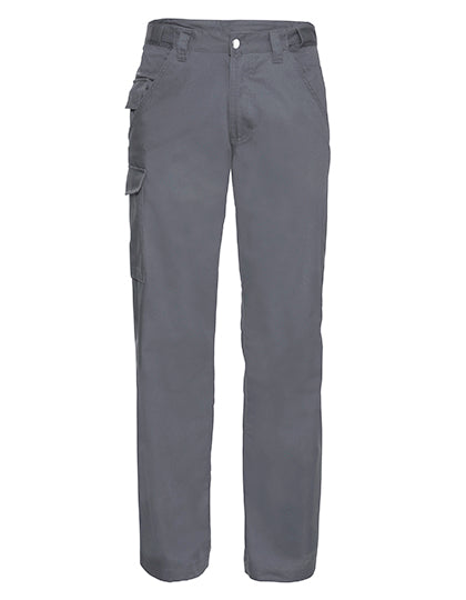 Poly/Cotton Twill Trousers in Convoy Grey (Solid), Größe 48/34