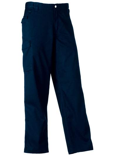 Poly/Cotton Twill Trousers in French Navy, Größe 48/34