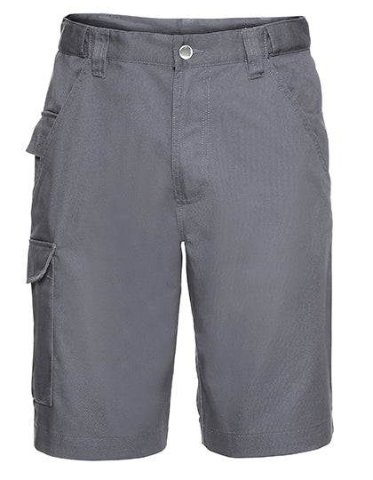Poly/Cotton Twill Shorts in Convoy Grey (Solid), Größe 48