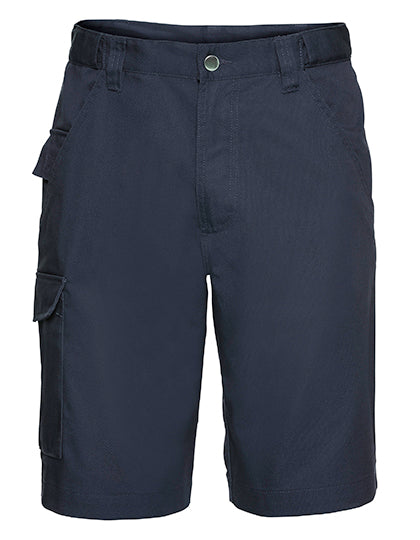 Poly/Cotton Twill Shorts in French Navy, Größe 48