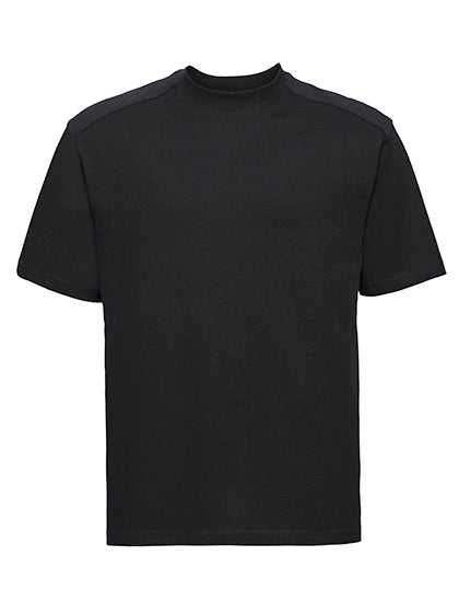 Adults' Heavy Duty T-Shirt in Black, Größe 4XL