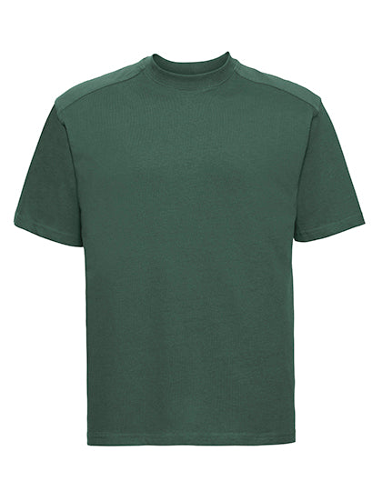 Adults' Heavy Duty T-Shirt in Bottle Green, Größe 4XL