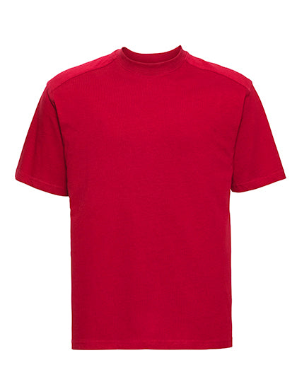 Adults' Heavy Duty T-Shirt in Classic Red, Größe 4XL