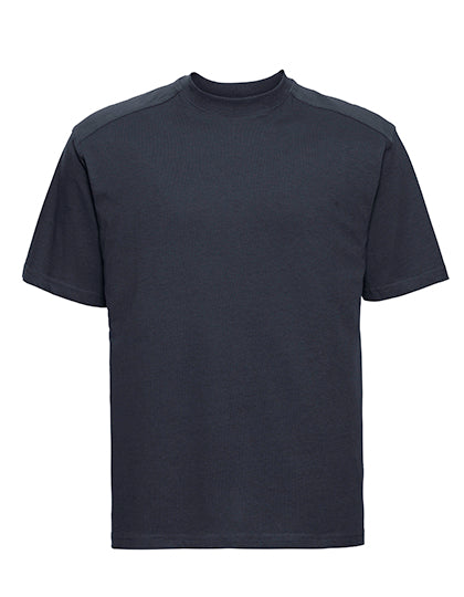 Adults' Heavy Duty T-Shirt in French Navy, Größe 4XL