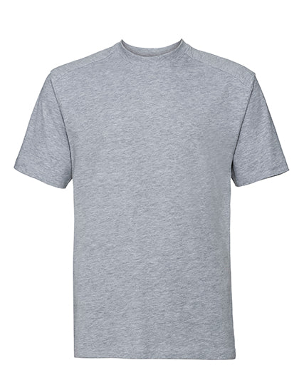 Adults' Heavy Duty T-Shirt in Light Oxford (Heather), Größe 4XL