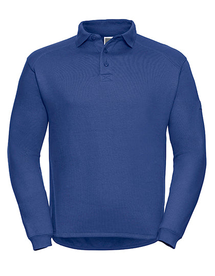 Adults' Heavy Duty Collar Sweatshirt in Bright Royal, Größe 4XL