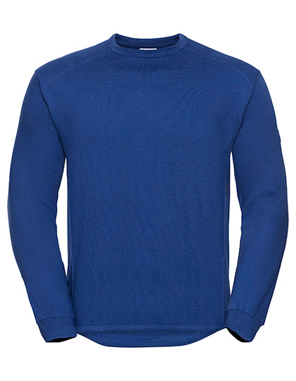Adults' Heavy Duty Crew Neck Sweatshirt in Bright Royal, Größe 4XL