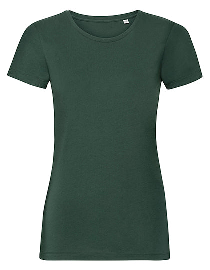 Ladies´ Pure Organic Tee in Bottle Green, Größe XXL