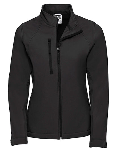 Ladies´ Softshell Jacket in Black, Größe 4XL
