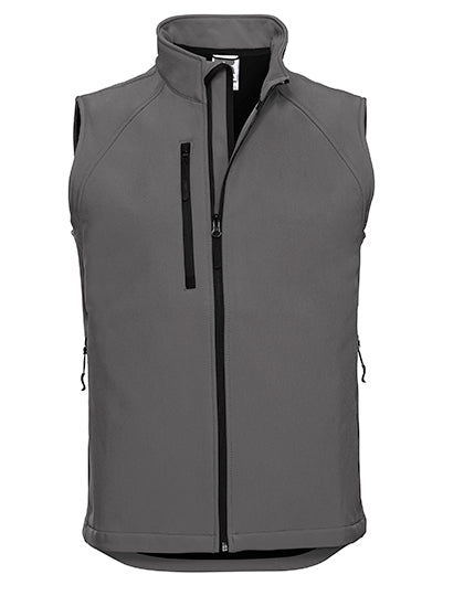 Men´s Softshell Gilet in Titanium (Solid), Größe XXL