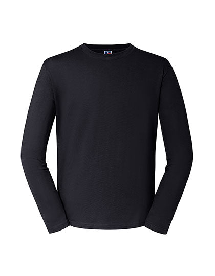 Authentic Classic L/S T-Shirt in Black, Größe 4XL