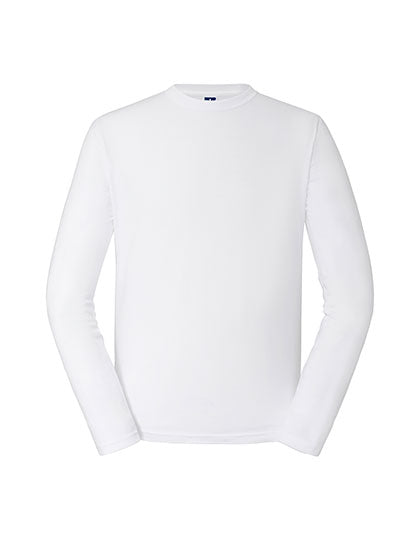 Authentic Classic L/S T-Shirt in White, Größe 4XL