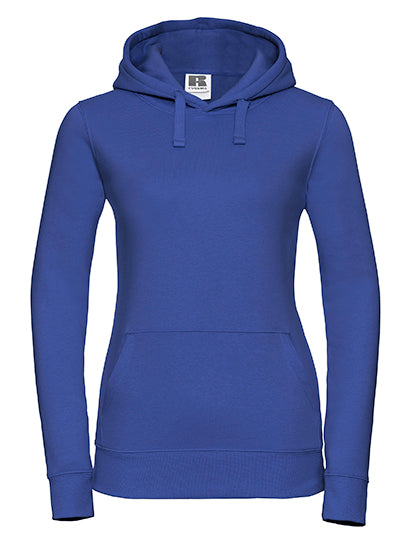 Ladies´ Authentic Hooded Sweat in Bright Royal, Größe XL