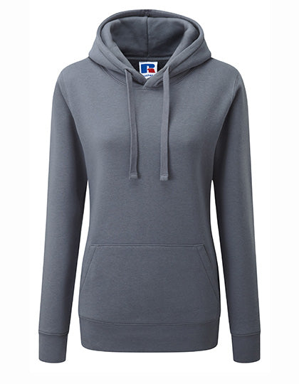 Ladies´ Authentic Hooded Sweat in Convoy Grey (Solid), Größe XL