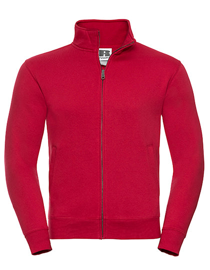 Adults' Authentic Sweat Jacket in Classic Red, Größe 3XL