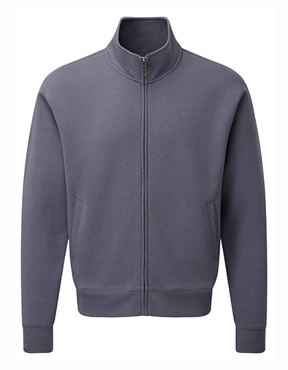 Adults' Authentic Sweat Jacket in Convoy Grey (Solid), Größe 3XL