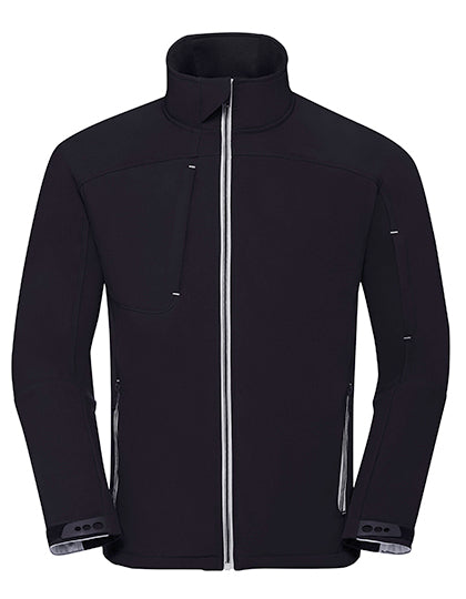 Men´s Bionic Softshell Jacket in French Navy, Größe 4XL