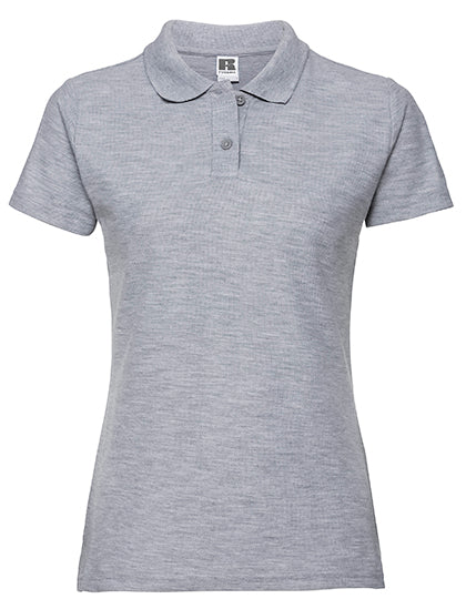 Ladies´ Classic Polo in Light Oxford (Heather), Größe XXL