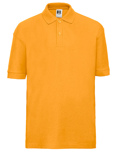 Kids´ Classic Polo in Pure Gold, Größe 152 (11/12)