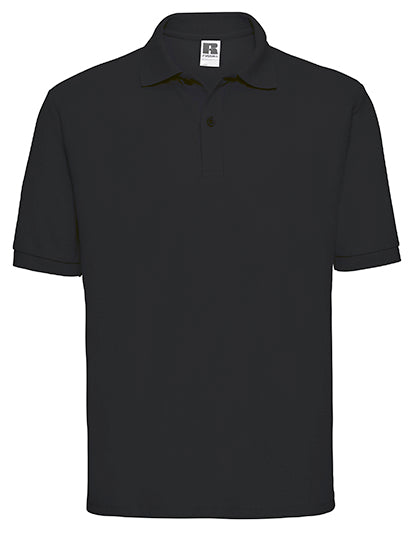 Men´s Classic Polo in Black, Größe 6XL