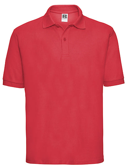 Men´s Classic Polo in Bright Red, Größe XXL