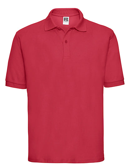 Men´s Classic Polo in Classic Red, Größe 4XL
