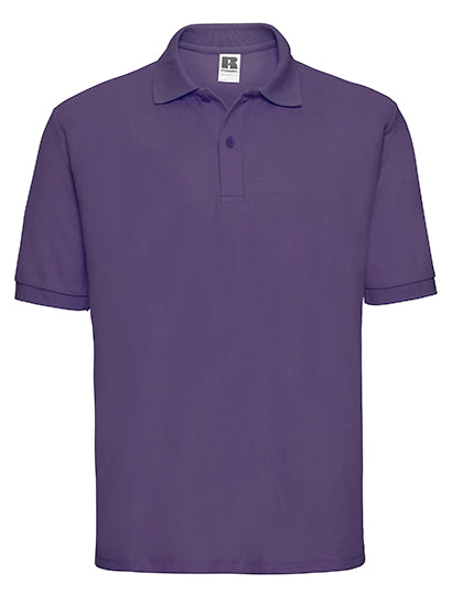 Men´s Classic Polo in Purple, Größe XXL