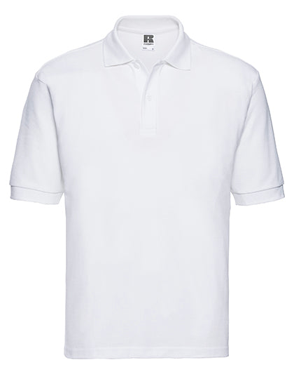 Men´s Classic Polo in White, Größe 6XL