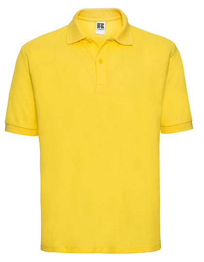 Men´s Classic Polo in Yellow, Größe XXL