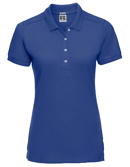 Ladies´ Stretch Polo in Bright Royal, Größe XXL