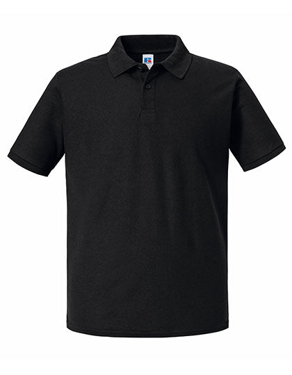 Authentic Eco Polo in Black, Größe XS