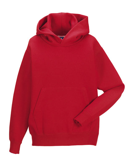 Kids´ Hooded Sweatshirt in Classic Red, Größe 152 (11/12)