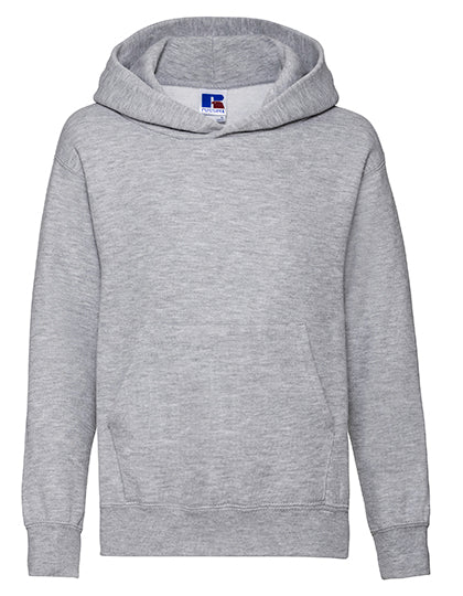 Kids´ Hooded Sweatshirt in Light Oxford (Heather), Größe 152 (11/12)