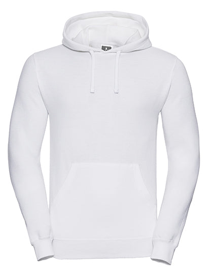 Adults' Hooded Sweatshirt in White, Größe XXL