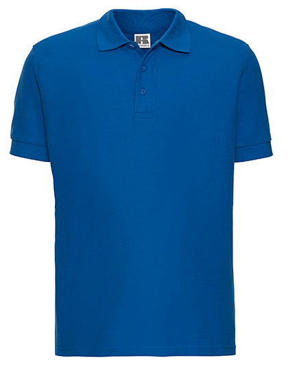 Men´s Ultimate Cotton Polo in Azure Blue, Größe 4XL