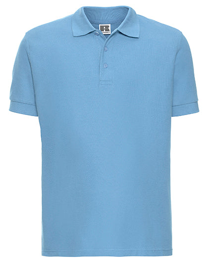 Men´s Ultimate Cotton Polo in Sky, Größe 4XL