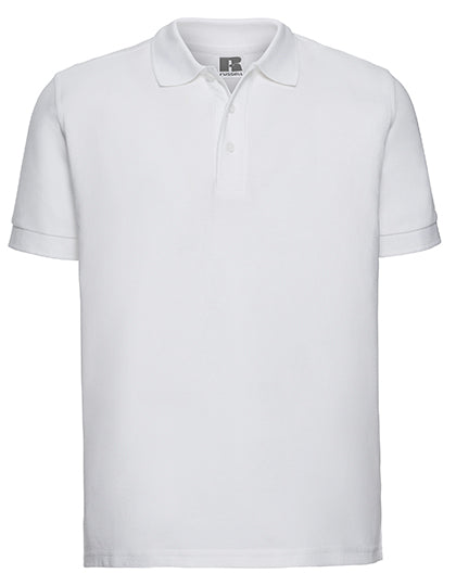 Men´s Ultimate Cotton Polo in White, Größe 4XL