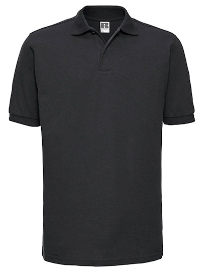 Adults' Hardwearing Polo in Black, Größe 6XL