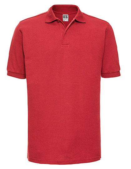 Adults' Hardwearing Polo in Bright Red, Größe 4XL
