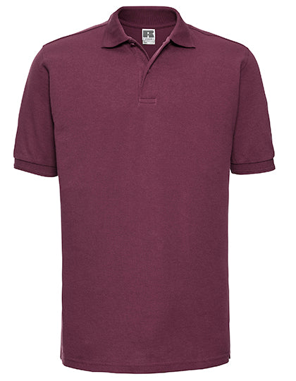 Adults' Hardwearing Polo in Burgundy, Größe 4XL