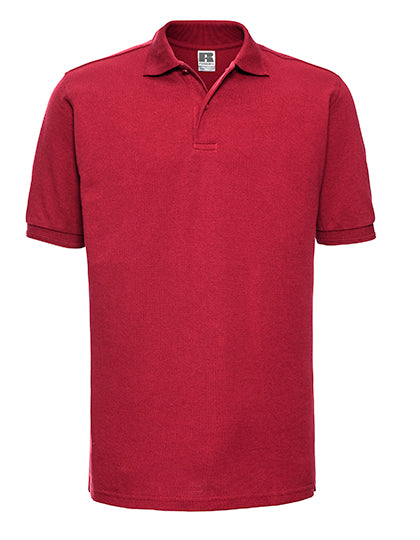 Adults' Hardwearing Polo in Classic Red, Größe 4XL