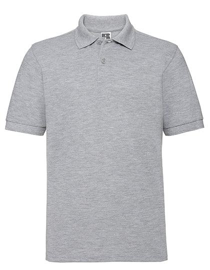 Adults' Hardwearing Polo in Light Oxford (Heather), Größe 4XL