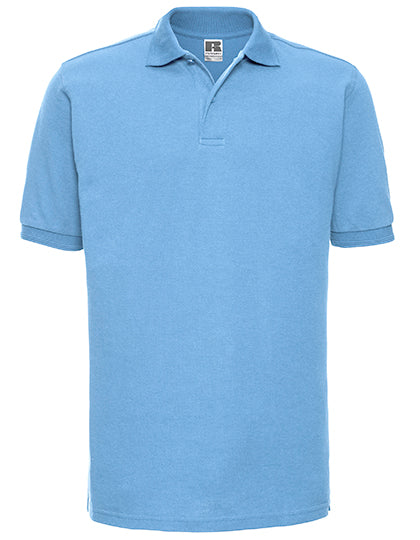 Adults' Hardwearing Polo in Sky, Größe 4XL