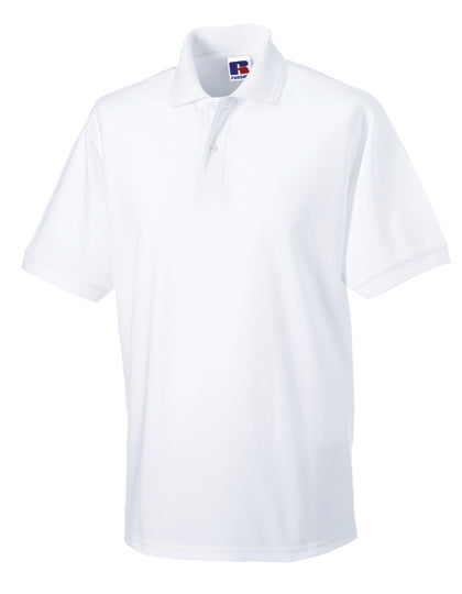 Adults' Hardwearing Polo in White, Größe 6XL